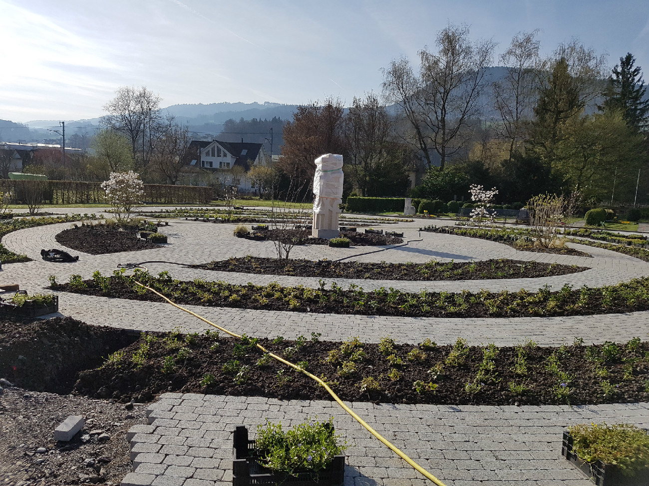 Sanierung Friedhof Freienbach, Neugestaltung 2. Etappe, 8807 Freienbach