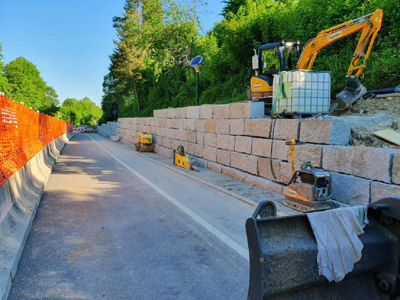 Stützmauer Chirchbüelweg, 8126 Zumikon